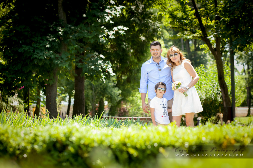 Cununie si sedinta foto familie Lucian si Valentina