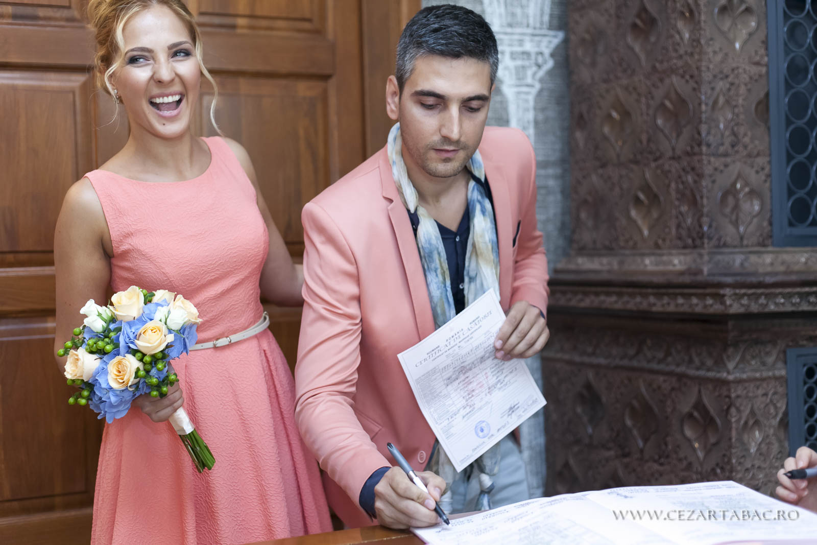Cununie Civilă Georgiana & Cristi — București - Cadrul 6 fotograf cununie civila Cezar Tabac Bucuresti