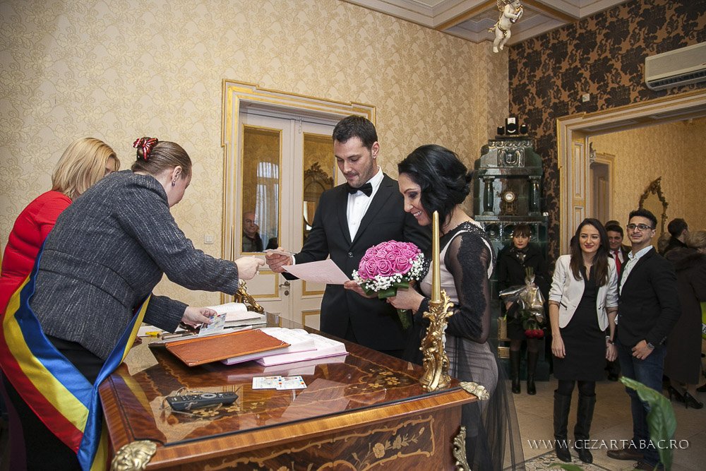 Cununie Civilă Izabela & Radu - Cadrul 7 fotograf cununie civilă Cezar Tabac Bucuresti
