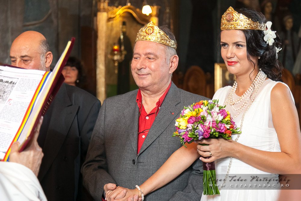 Cununia lui Mădălin Voicu cu Carmen Olteanu - Cadrul 3 fotograf Cezar Tabac București
