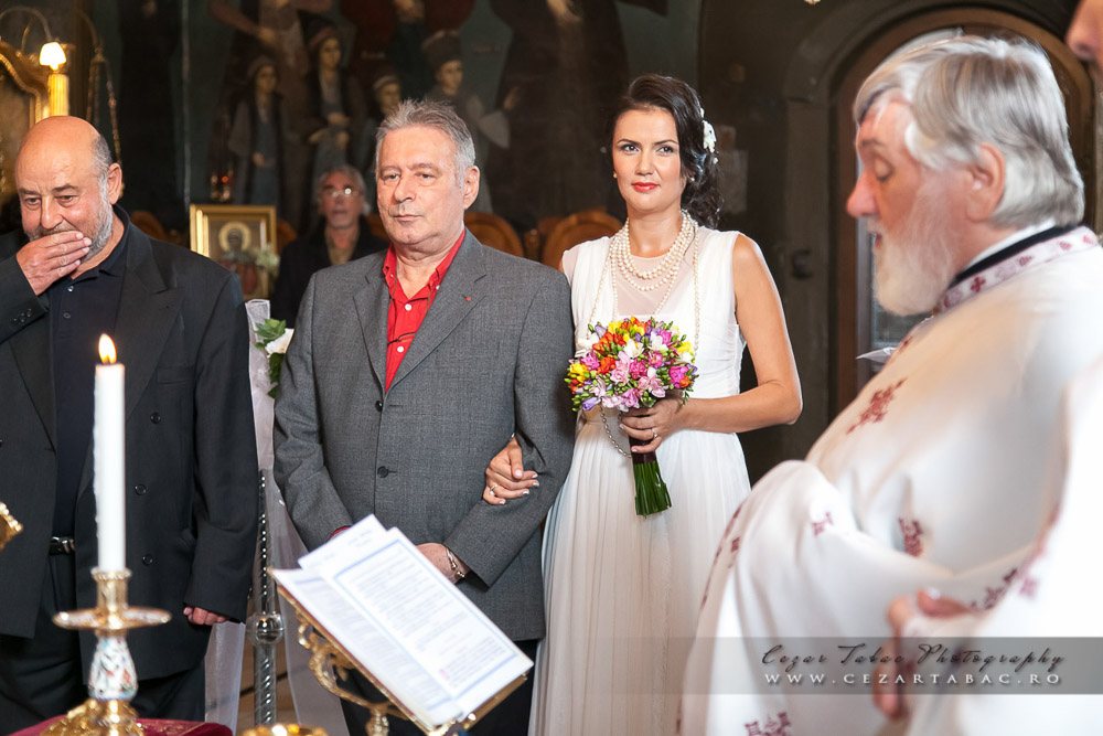 Cununia lui Mădălin Voicu cu Carmen Olteanu - Cadrul 20 fotograf Cezar Tabac București